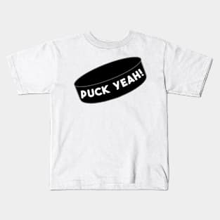 Hockey Puck Yeah Kids T-Shirt